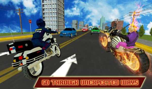 Ghost Hero Rider: Scary Bike Racing screenshot 12