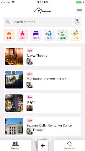 Memo-App - share with friends screenshot 2