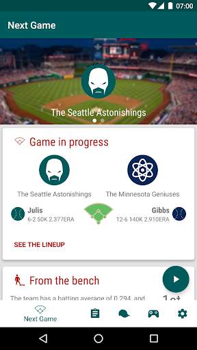 Baseball Legends Manager 2017 screenshot 1