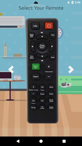 Remote Control For Benq Projector screenshot 4