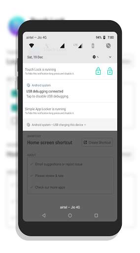 Touch Lock : Lock touch screen screenshot 2