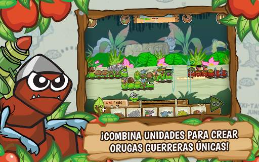 Guerra de orugas screenshot 2