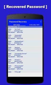 WiFi Password Recovery screenshot 1