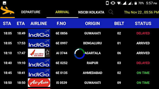 Kolkata FIDS скриншот 3