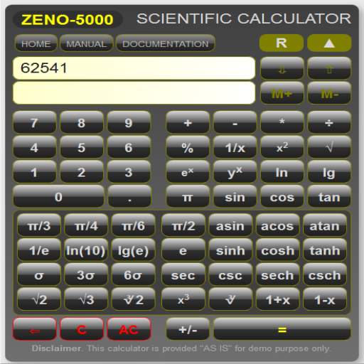 ZENO5000 SCIENTIFIC CALCULATOR скриншот 1