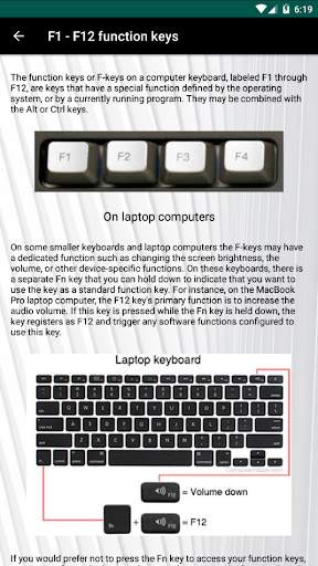 PC Shortcut Keys screenshot 4