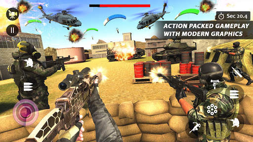 Counter Terrorist Striker 3D: Battleops Free Fire screenshot 8