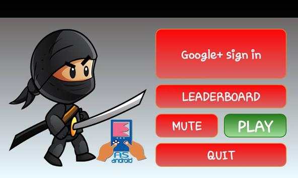 Running Ninja gama screenshot 1