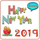 WAStickerApps -New year Stickers 2019 For WhatsApp logo