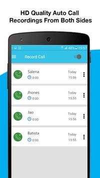 Auto Call Recorder Free - All Calls Recorder 2018 screenshot 3