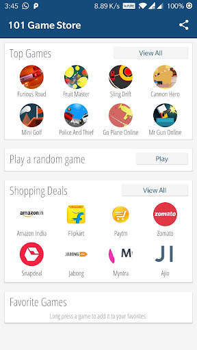 Gamebox - 101 games स्क्रीनशॉट 1