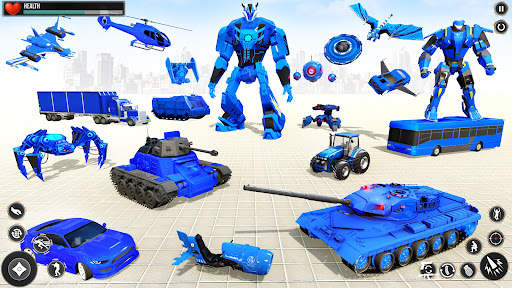 Tank Robot - Bus Robot Games screenshot 2