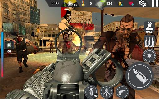 Overkill Dead offline :Unkilled Zombie Shooting screenshot 5