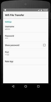 il trasferimento di file WiFi screenshot 3