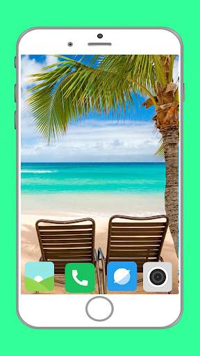Beach Full HD Wallpaper screenshot 4