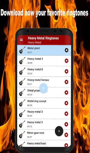 Heavy metal ringtones free screenshot 2