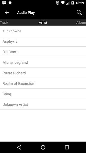 ** Audio Player ** screenshot 3
