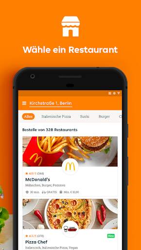 Lieferando.de - Essen bestellen screenshot 2