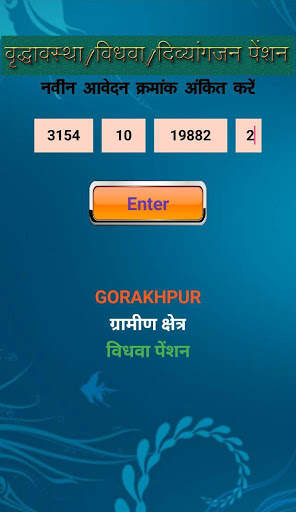 Pension Status Search OldAge Widow Handicap screenshot 3