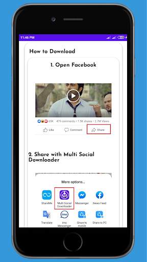Multi Social Downloader - Video Downloader App screenshot 3
