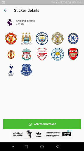 Football Sticker for Whatsapp screenshot 4