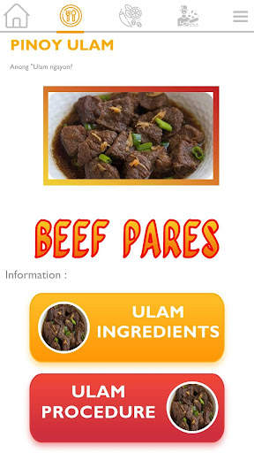 Pinoy Ulam screenshot 2