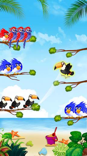 Color Stacky Bird Sort Puzzle screenshot 4