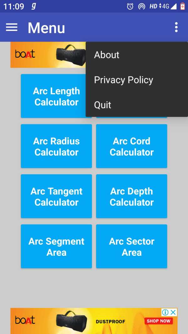 Arc Calculators screenshot 8