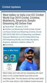 Cricket Updates - T 20 World Cup 2020 screenshot 3