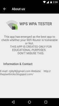 WPS WPA PIN TESTER screenshot 6