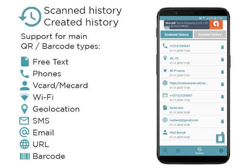 QR Code Scanner : QR And Barcode Scanner App screenshot 12