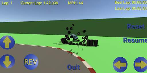 Low Poly Racing screenshot 3