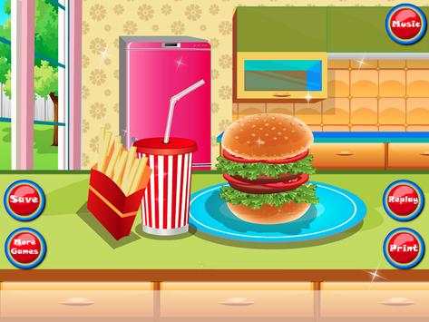 tuna burger cooking games screenshot 8