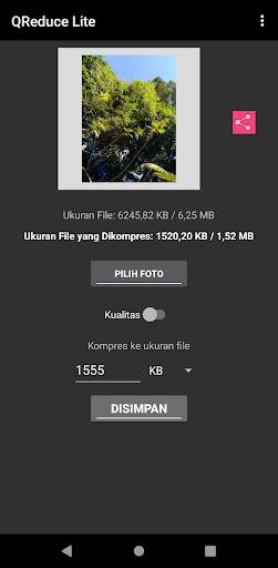 Kompres gambar dalam kb & mb screenshot 4