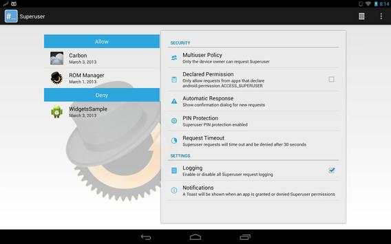 Superuser screenshot 1