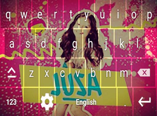 keyboard for soy luna HD screenshot 2