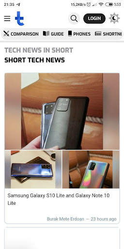 Tech in Deep - Tech News & Phone Comparison screenshot 5