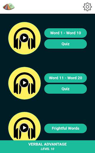 Verbal Advantage - Level 10 screenshot 1