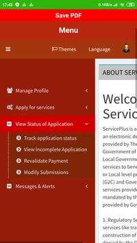ServicePlus : Central OBC, ST, ST Certificate स्क्रीनशॉट 7