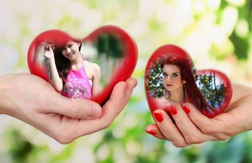 Love Heart Photo Frame screenshot 1