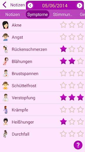 Mijn Periode Tracker /Kalender screenshot 3