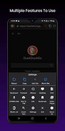 Mine Browser - Fast and Secure screenshot 3