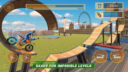 London City Motorbike Stunt Riding Simulator screenshot 2
