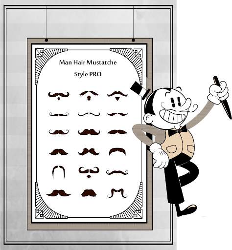 Man Hair Styles Mustache Beard Photo Editor screenshot 2