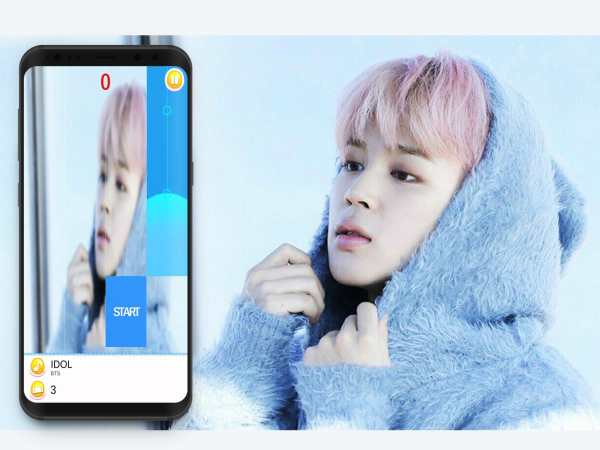 Jimin bts Piano Tiles Game screenshot 1