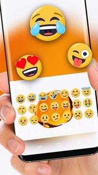 Keyboard for iPhone 7 Orange gem 2 تصوير الشاشة