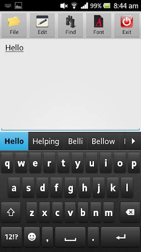 Text Editor screenshot 2