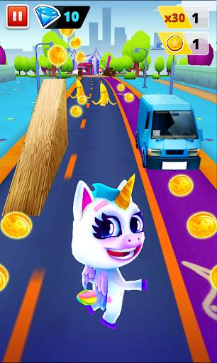 Unicorn Runner 2. Magical Running Adventure screenshot 1