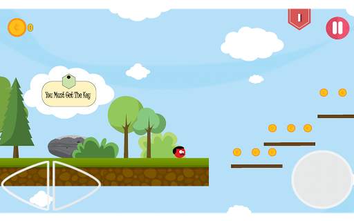 Super Red Jump Ball Mr Mustach screenshot 16