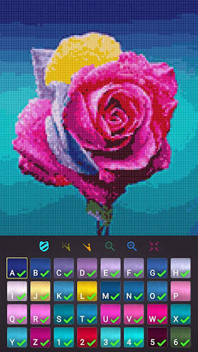 Cross Stitch: Color by Number 5 تصوير الشاشة